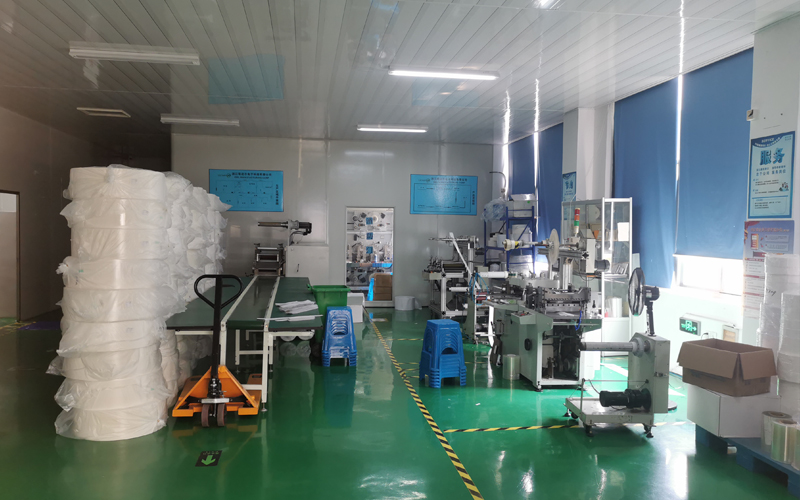 理療電極片生產(chǎn)車間'